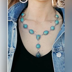 Sterling Kreek Turquoise Statement Necklace